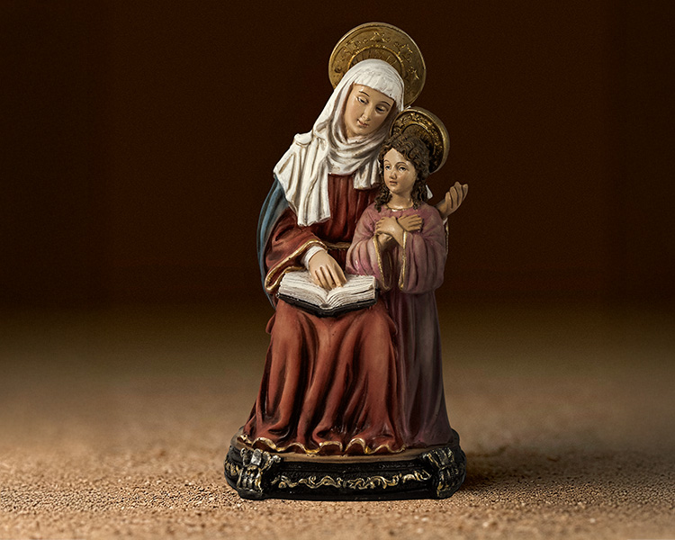 Santa Ana con Virgen