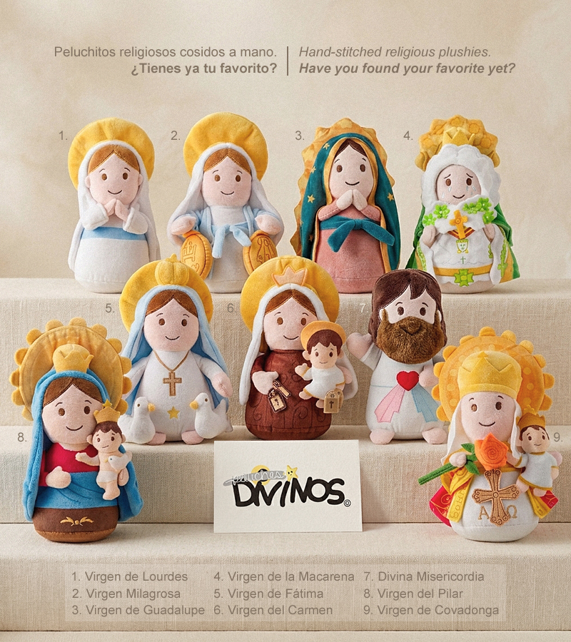Peluches religiosos