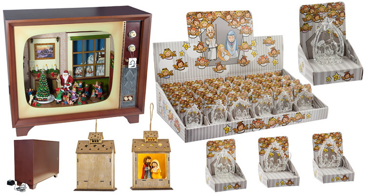 Colgantes portal navideño