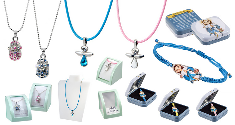 Colgantes pulseras religioso