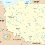 Mapa de Polonia